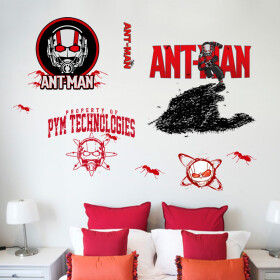 Veselá Stena Samolepka Ant Man Avengers