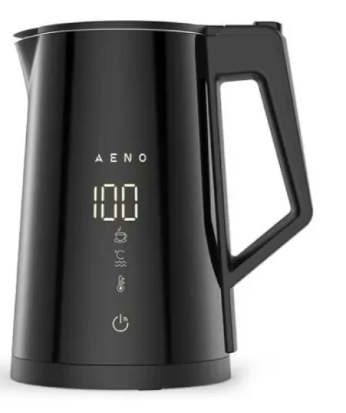 AENO EK7S čierna / Múdra rýchlovarná kanvica / 2200W / 1.7 L / Wi-Fi / teplota 40-100 ° C (AEK0007S)