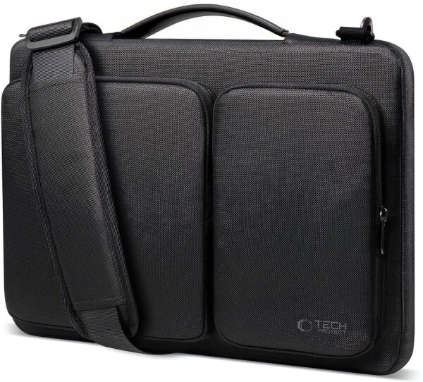 Tech-Protect Taška pre notebook 15-16 na ramię, Tech-Protect Defender Bag, Čierna