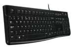 Logitech Media Keyboard K120 US / Klávesnica / USB / čierna (920-002479)