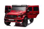 Mamido Mamido Elektrické autíčko Mercedes G63 AMG 2x24V 4x200W XXL lakované červené