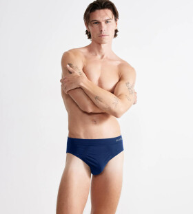 Pánske nohavičky GO Smooth Brief C2P - UNKNOWN - modré V003 - SLOGGI UNKNOWN XL