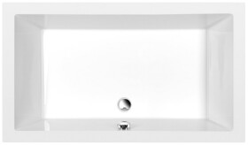 POLYSAN - DEEP hlboká sprchová vanička, obdĺžnik 130x75x26cm, biela 72942