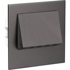 Zamel 11-221-62 Navi LED vstavané nástenné svietidlo LED 0.42 W čierna; 11-221-62