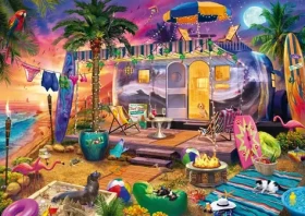 Schmidt Puzzle Karavan pri mori
