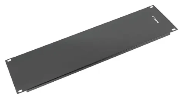 Lanberg 19" čierny / Zaslepovací panel / 3U / Plast (AK-1404-B)