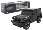 Mamido Terénne autíčko JEEP Wrangler JL Rubicon na diaľkové ovládanie RC 1:24 čierne