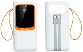 Teltech TT-PB50 biela / Powerbanka / 50 000 mAh (37473)