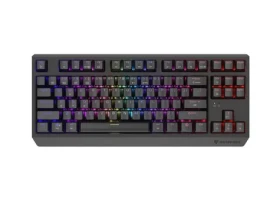 Genesis Thor 230 TKL RGB Wireless Outemu Silent Lemon US čierna / herná bezdrôtová klávesnica / USB / Bluetooth (NKG-2108)
