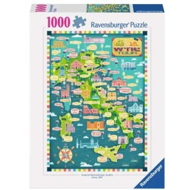 Ravensburger Mapa Taliansko - Talianska vinárska prehliadka