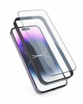 Epico Edge to Edge Glass - 2 pack Ochranné sklo pre Apple iPhone 15/s inštalačným rámčekom (81112151300001)