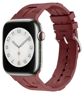 Beline Silicone Ultra bordová / Remienok / Silikónový / Pre Apple Watch 38/40/41 mm