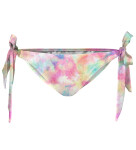 Aloha From Deer Cute Tie Dye Bikini Bows Bottom WBBB AFD853 Pink