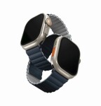 UNIQ Revix Reversible Magnetic obojstranný magnetický pásik pre Apple Watch 49/45/44/42MM modro-šedá (8886463683941)