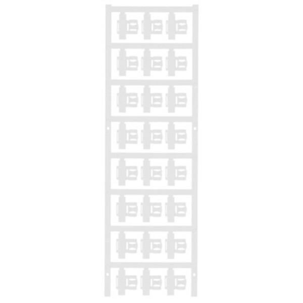 Weidmüller 1062050000 SFC 2.5/21 MC NE WS ochranný štítok Druh montáže: prichytenie sponami Potlačiteľná plocha: 5.80 x 21 mm biela Počet markerov: 120 120 ks; 1062050000
