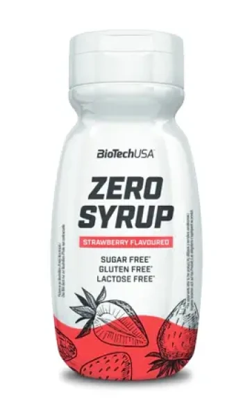 BioTech Zero Syrup 320 ml strawberry (14501)
