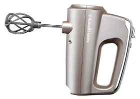 Russell Hobbs 25892-56 Quartz metallic / Ručný mixér / 350 W / 5 rýchlostí / Turbo / šľahacie hnetacie nástavce (25892-56)