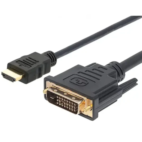 Techly HDMI-DVI-D čierna / Prepojovací kábel / 3 m / 1920 x 1080 px (ICOC-HDMI-D-030)