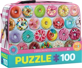 EUROGRAPHICS Puzzle vo desiatovom boxe Donuty