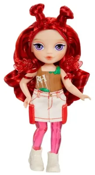 MGA Rainbow High Malá sestrička víla - Apple (Red)