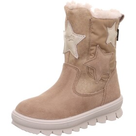 Dievčenské zimné topánky FLAVIA Brown/Gold GTX Superfit 1-000219-3000 - 32
