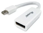 Equip biela / Redukcia / Mini DisplayPort - DisplayPort / 4K/60Hz / 0,15 m (133440)