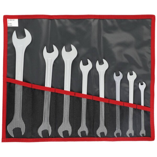 Facom 31.JE8T sada obojstranných vidlicových kľúčov 8-dielna 6 - 24 mm; 31.JE8T