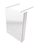 BESCO - Walk-in sprchovací kút AVEO DUE - Pevná stena - 30 cm, Rozmer A - 110 cm BCAVEODUE110+BCAVEO30