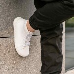 Skinners Moonwalker High Top White členkové barefoot topánky 39 EUR