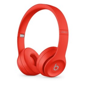 Beats Solo3 Wireless červená / bezdrôtové slúchadlá / Mikrofón / Bluetooth / 3.5mm jack / microUSB (nabíjací) (MX472EE/A)