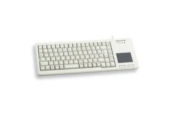 Cherry G84-5500LUMEU-0 šedá / Klávesnica s touchpadom / drôtová / USB / US layout (G84-5500LUMEU-0)
