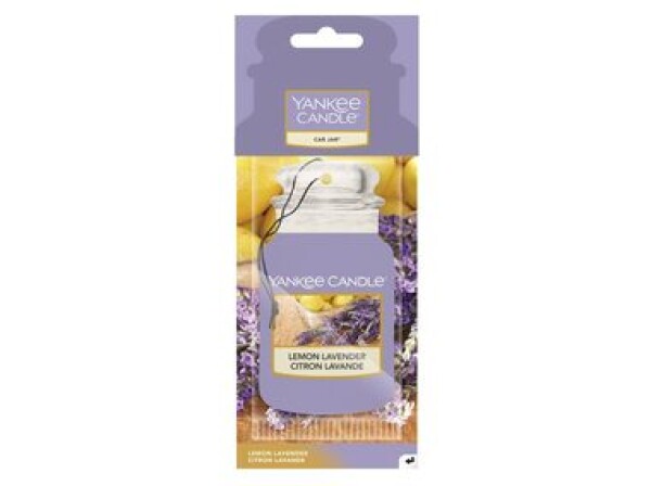 Yankee Candle Car Jar Lemon Lavender Vôňa do auta na zavesenie (5038580069532)