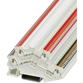 Phoenix Contact 3214662 dvojitá priechodná svorka 3.5 mm pružinová svorka biela 50 ks; 3214662