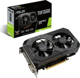 ASUS TUF GTX 1650 04GD6 GAMING / 1410-1680 MHz / 4GB GDDR6 12GHz / 128-bit / 1x HDMI amp; 1x DP amp; 1x DVI / 75W (90YV0EH0-M0NA00)