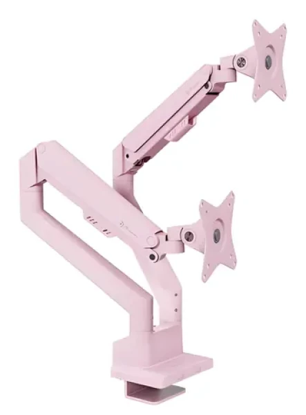 Arozzi Alzare Neo Duo fialová / Držiak 2 monitorov na stôl / 17-32" / VESA 75x75-100x100 / nosnosť 9 kg (AZ-ALZARE-NEO-DUO-PP)