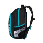Študentský batoh Bagmaster Digital 20 B Turquoise/gray/black