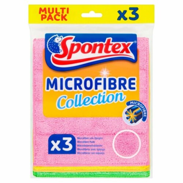 Spontex Polštářky z mikrovlákna 3ks