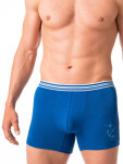 Pánske boxerky Key MXH 779 A24 Bamboo M-2XL modrá XXL