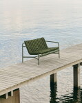 HAY Vonkajšia lavica Lounge Sofa Palissade Olive