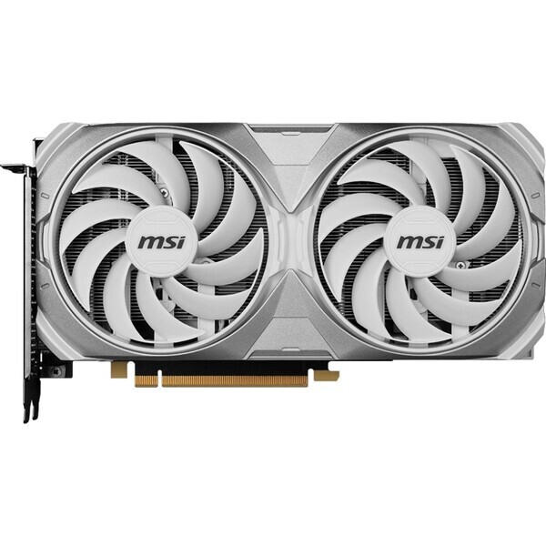 MSI GeForce RTX 4070 SUPER Ventus 2X WHITE OC 12GB / 1980 - 2520 MHz / 12GB GDDR6x / 192-bit / 1x HDMI + 3x DP / (16) (RTX 4070 SUPER 12G VENTUS 2X WHITE OC)