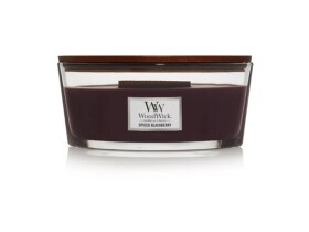 Woodwick Spiced BlackBerry Elipsa 453.6g - sviečka loď / doba horenia: až 40 h (5038581057033)