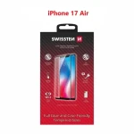 Swissten FULL GLUE COLOR FRAME CASE FRIENDLY sklo pre Apple iPhone Air čierna (54501882)