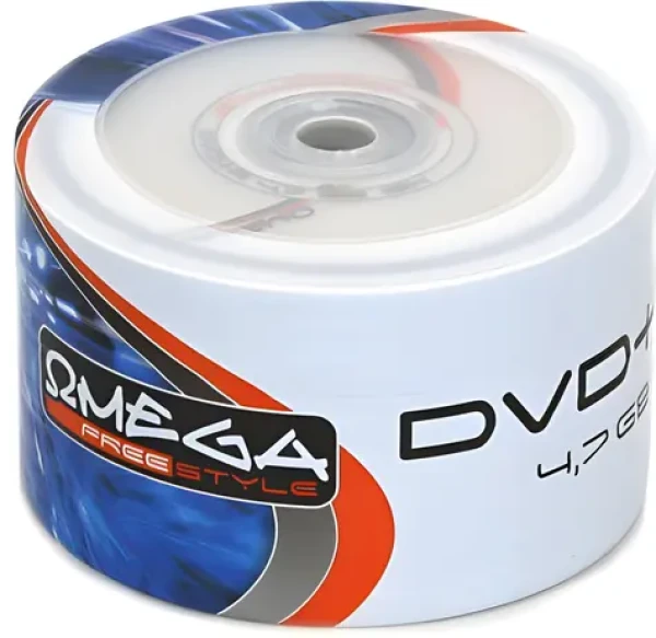 Omega DVD+ R 4,7 GB / Médiá DVD+ R / 16x / Spindl 50 ks (41989)