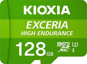 Kioxia Exceria High Endurance MicroSDXC 128 GB Class 10 UHS-I/U3 A1 V30 (LMHE1G128GG2)
