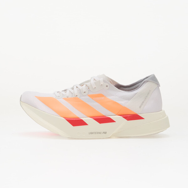 Tenisky adidas Adizero Adios Pro 4 Ftwr White/ Beam Orange/ Lucid Red EUR 40