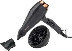 Babyliss 6719DE čierna / sušič vlasov / 2200 W / ionizácia / studený vzduch / difuzér / 3 teploty / 2 rýchlosti (6719DE)