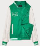 Zelená dámska bunda typu bomber (16M9067-236) odstíny zelené XL (42)