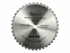 GEKO G00165 / Pílový kotúč vidiový / 450 x 32 mm / 40T (G00165)