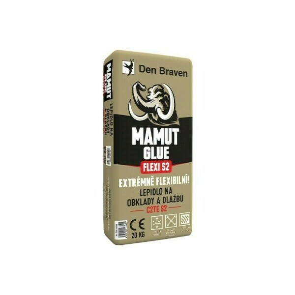 Lepidlo na obklady a dlažby Den Braven Mamut Glue Flexi 20 kg