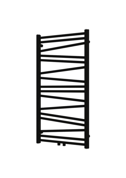 Radiátor kombinovaný SAT Lilon 97,5x50 cm čierna matná SATRALI975500SBL SATRALI975500SBL